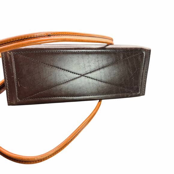 John Wheeler Maker Hand Tooled Leather Floral Shoulder Bag Western Boho Brown - Picture 14 of 14